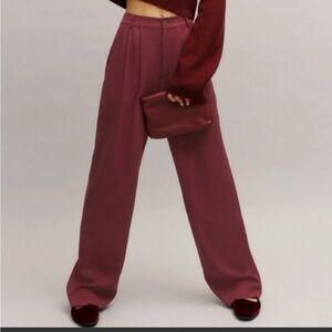 Reformation Mason Pant in Chianti